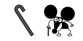 El Increíble Mundo de Gumball Louie Watterson y un Bastón cursor