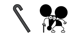 Le Monde Incroyable de Gumball Louie Watterson and a Cane Curseur