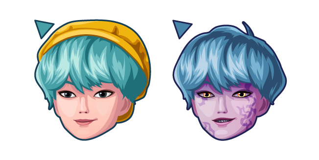 KPop Demon Hunters Baby and his Demon Form Cursor
