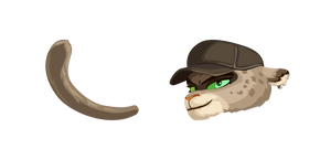 The Bad Guys 2 Kitty Kat and her Tail Cursor