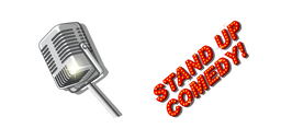 Humoriste : Micro et Panneau Curseur