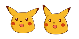 Pikachu Sorprendido Meme cursor