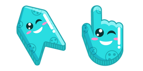 Курсор Turquoise Smile