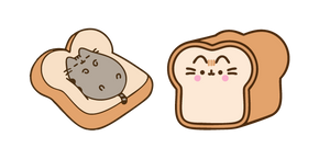 Курсор Pusheen Loaf of Bread