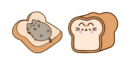 Курсор Pusheen Loaf of Bread