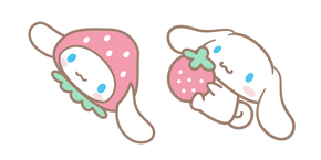 Sanrio Cinnamoroll con un Sombrero de Fresa cursor