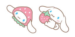 Sanrio Cinnamoroll in a Strawberry Hat Cursor