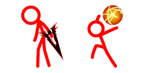 Animator vs. Animation Dark Lord con Muñequera y Bola de Fuego cursor