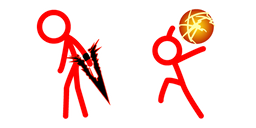 Курсор Animator vs. Animation The Dark Lord with Wristband and Fireball
