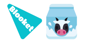 Blooket Milk Curseur
