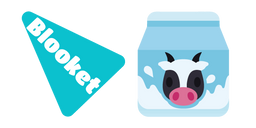 Blooket Milk Cursor