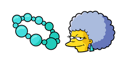 Курсор The Simpsons Patty Bouvier and a Necklace