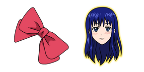 The Disastrous Life of Saiki K. Kokomi Teruhashi and a Bow Cursor