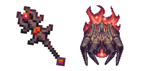 Terraria Calamitas Clone and Entropy's Vigil Cursor