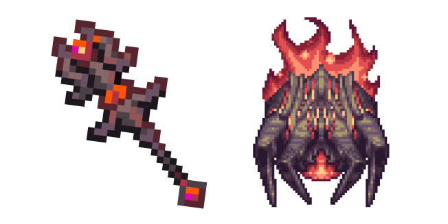 Terraria Calamitas Clone and Entropy's Vigil Cursor
