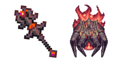 Terraria Calamitas Clone and Entropy's Vigil Cursor