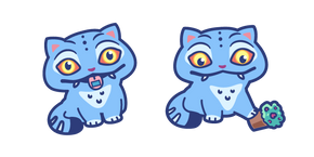 Mignon Tigre Derpy de KPop Demon Hunters Curseur