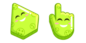 Курсор Lime Green Smile