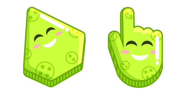 Lime Green Smile курсор