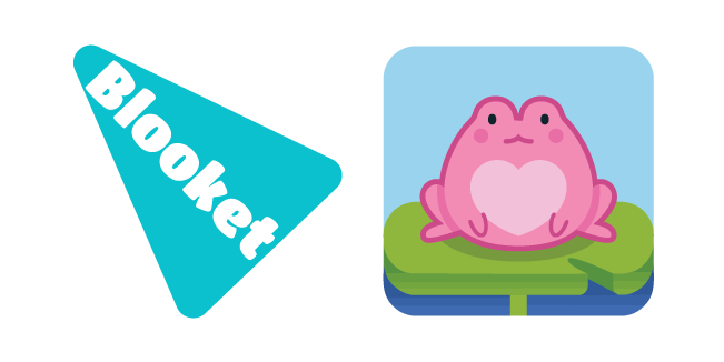Blooket Lovely Frog Cursor