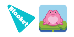 Blooket Lovely Frog Cursor