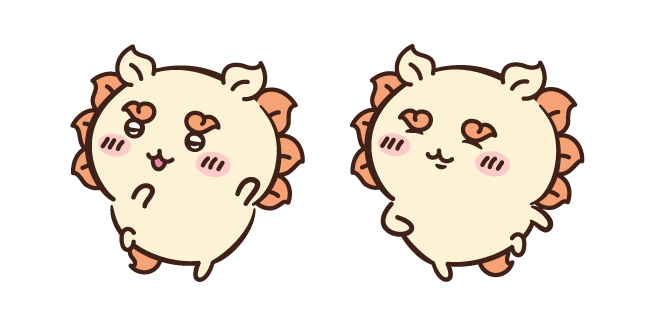 Kawaii Chiikawa Shisa Bailando Cursor