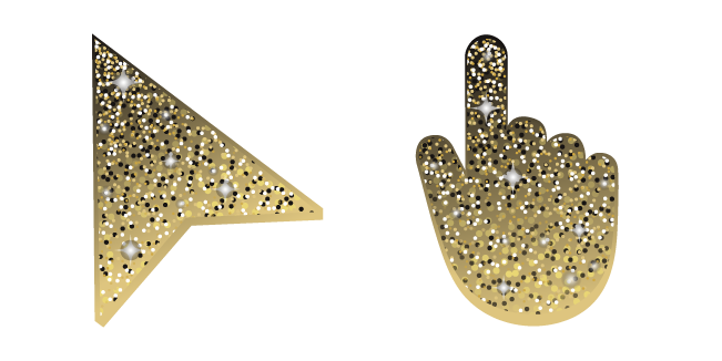 Vanilla Yellow Glitter курсор