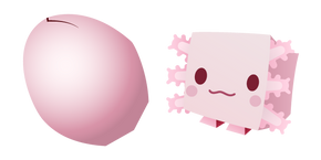 Roblox Pet Simulator Axolotl et un Œuf Fissuré Curseur