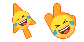 Курсор Rolling on the Floor Laughing Smiley