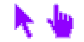 Курсор Electric Violet Pixel