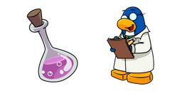 Курсор Club Penguin Gary and a Potion Flask