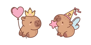 Курсор Cute Capybara Princess