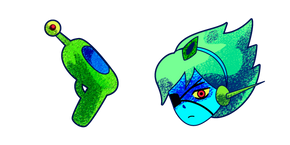 OMORI CAPTAIN SPACEBOY et son Pistolet Spatial Curseur