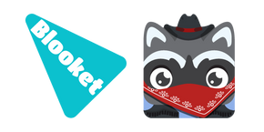 Курсор Blooket Raccoon Bandit