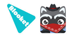Blooket Raccoon Bandit Curseur
