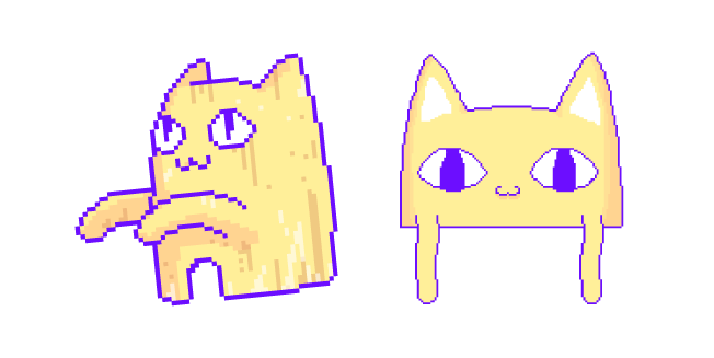 OMORI BIG YELLOW CAT Cursor
