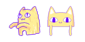 OMORI BIG YELLOW CAT Cursor