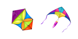 Cerfs-volants Colorés Curseur