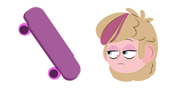 Camp Camp Ered Miller et son Skateboard Curseur