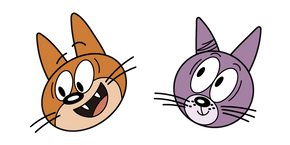 Курсор The Loud House Cleopawtra and Nepurrtiti