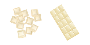 Barra de Chocolate Blanco cursor