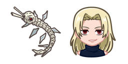 Chibi Jujutsu Kaisen Yuki Tsukumo and Garuda Spirit Cursor
