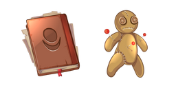 Livre de Sorts et Poupée Vaudou Curseur