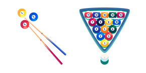8-Ball Pool Queues et Boules de Billard Curseur
