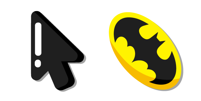 Minimal Logo de Batman Cursor