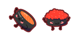 Mignons Rouleaux Maki et Ikura Curseur