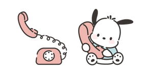 Курсор Sanrio Pochacco and a Telephone