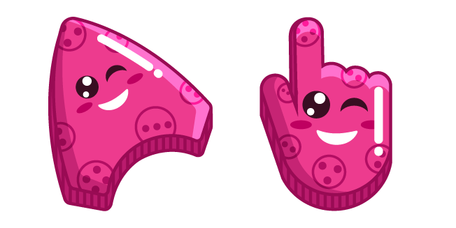 Sourire Rose Profond Cursor