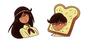 Курсор OMORI UNBREAD TWINS DOUGHIE and BISCUIT