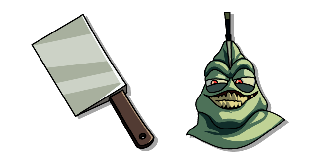 The Gaslight District Ken the Butcher and a Cleaver Knife Cursor